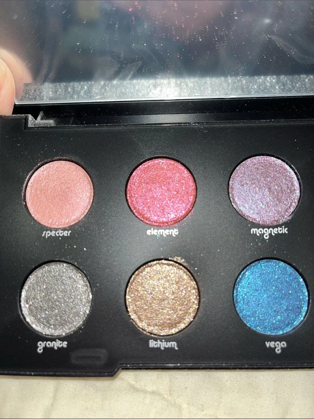 Urban Decay lightly swatched